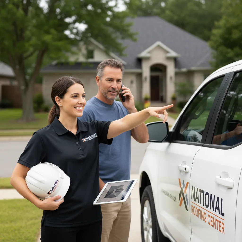 National Roofing Center customer support in Fair Oaks